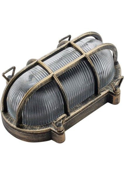 Şık Oval Alüminyum Camlı Tavan ve Duvar Aplikası, Sarı Renk indirimleri