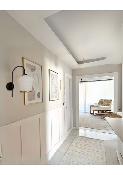 Siyah Kasa ve Beyaz Cam Seti, Şık ve Modern Tasarım Ürün.