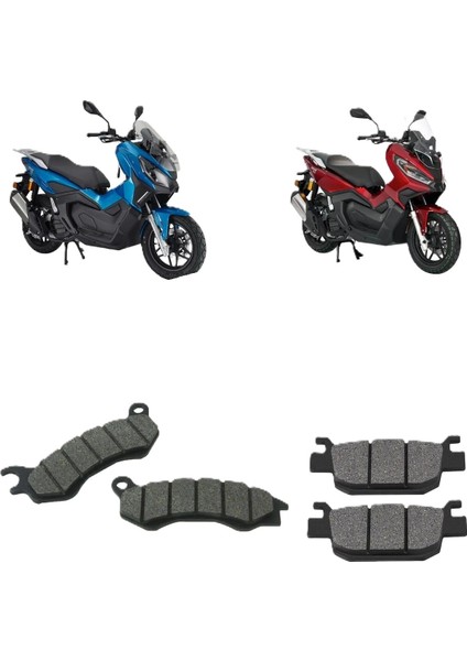 Kanuni Seha 125 - Seha 150 Ön Arka Fren Balatası Takım