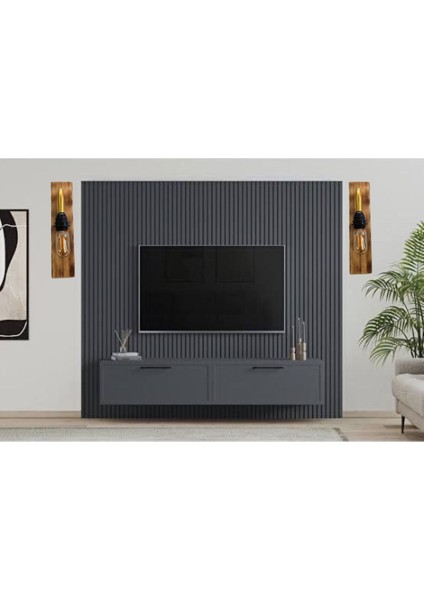 Kahverengi Ahşap ve Bronz Aplik, Şık 2'li Set indirimleri