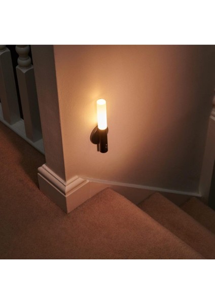 Hareket Sensörlü 18CM Iç Mekan LED Gece Lambası, USB Şarjlı ve Uzun Kullanım