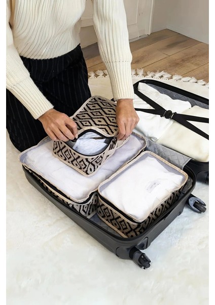 Renkli 3 Parça Valiz ve Ayakkabı Hurçu Seti, Şık ve Hafif Seyahat Seti fırsatları