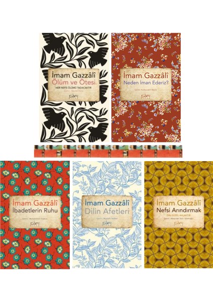 Neden Iman Ederiz?, Dilin Afetler, Nefsi Arındırma, Ibadetlerin Ruhu, Kalbin Halleri, Ölüm ve Ötesi (5kitap)(Hediyeli)