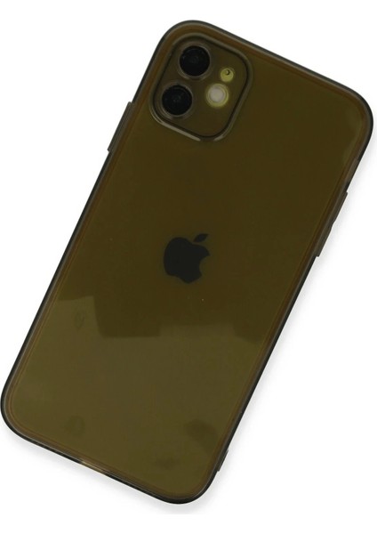 Newface iPhone 12 Kılıf Fly Lens Silikon - Siyah modelleri