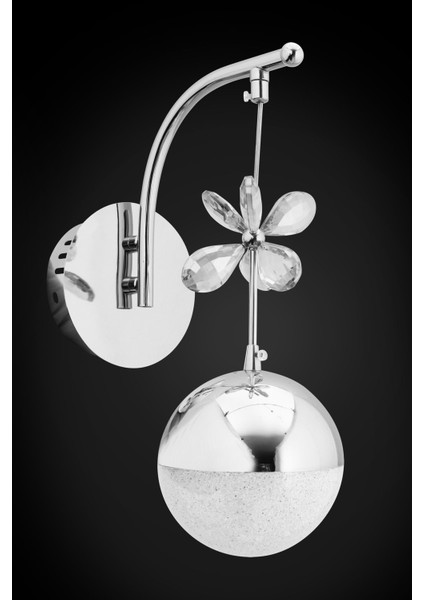 Gri Aplik Şeker Krom Ledli Salon Mutfak Oda Oturma Hol Işık SB-LD-700 modelleri