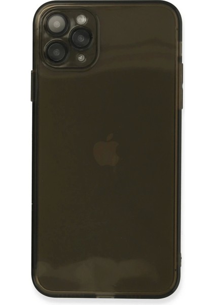 Newface iPhone 11 Pro Kılıf Fly Lens Silikon - Siyah