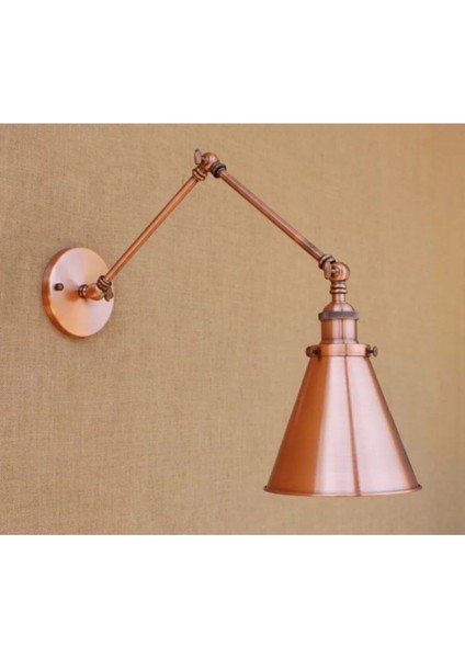 Rustik Bakır Aplik, Metalik Tasarım, Duvar Dekoru, Akrobatik Mafsallı, Şık ve Dayanıklı fiyatları