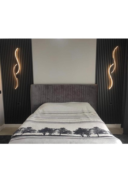 3 Renk Aplik Işık Siyah - Modern ve Şık Dekorasyon Parçası indirimleri