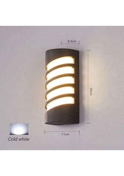 LED Aplik, Radar Sensörlü, Oval Çerçeveli, Banyo, Teras, Balkon, Veranda, Beyaz modelleri