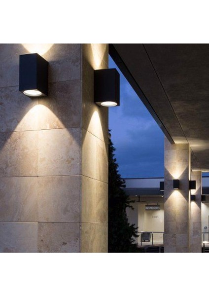 10W LED Aplik, Iç-Dış Mekan, 4200K Ilık Beyaz Işık, Elektrikle Çalışır, Şık Tasarım modelleri