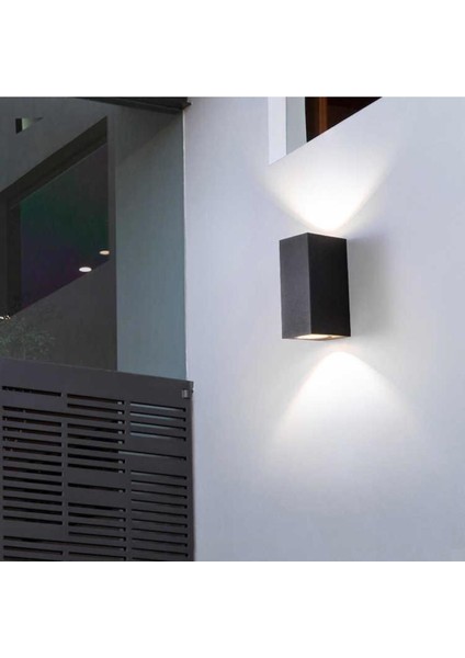 10W LED Aplik, Iç-Dış Mekan, 4200K Ilık Beyaz Işık, Elektrikle Çalışır, Şık Tasarım fırsatları