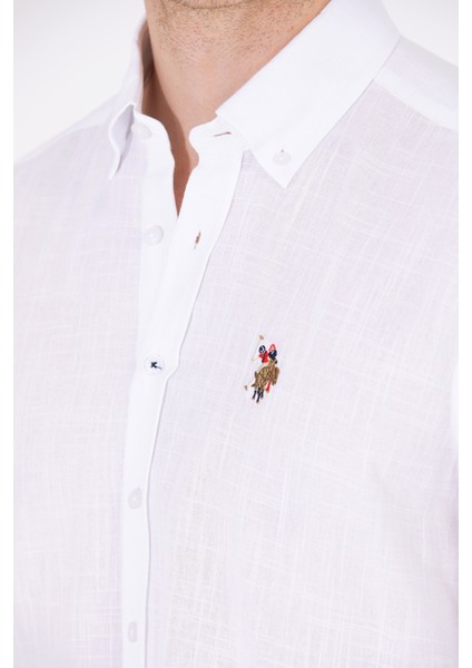 Erkek Beyaz Gömlek Basic 50262872-VR013