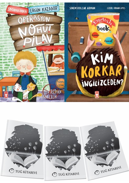 Operasyon Nohut Pilav ve Kim Korkar Ingilizceden + Hediyeli