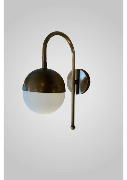 Bej Modern Eskitme Aplik, Şık ve Zarif Dekoratif Aydınlatma Parçası