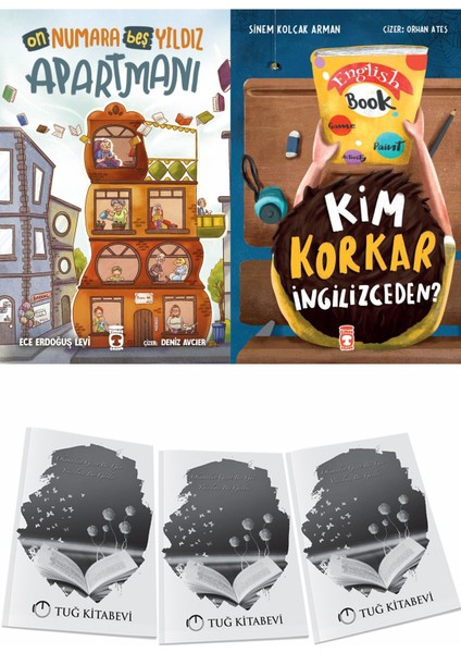On Numara Beş Yıldız Apartmanı ve Kim Korkar Ingilizceden + Hediyeli