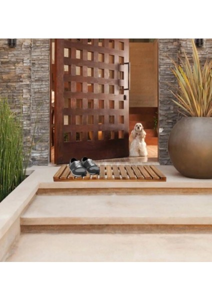 Ahşap Paspas Ahşap Kapı Önü Paspası modelleri