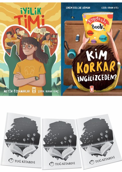Iyilik Timi ve Kim Korkar Ingilizceden + Hediyeli