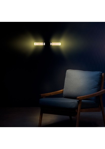 Modern Ledli Siyah Aplik, Şık Tasarım, 31 Cm, Elektrikli, Yüksek Kalite indirimleri