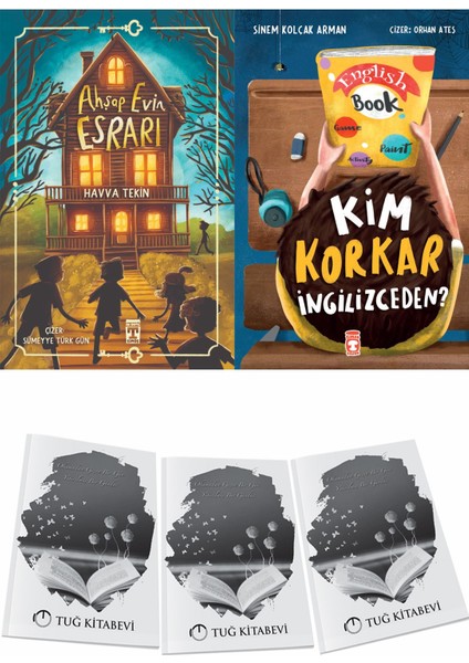 Ahşap Evin Esrarı ve Kim Korkar Ingilizceden + Hediyeli