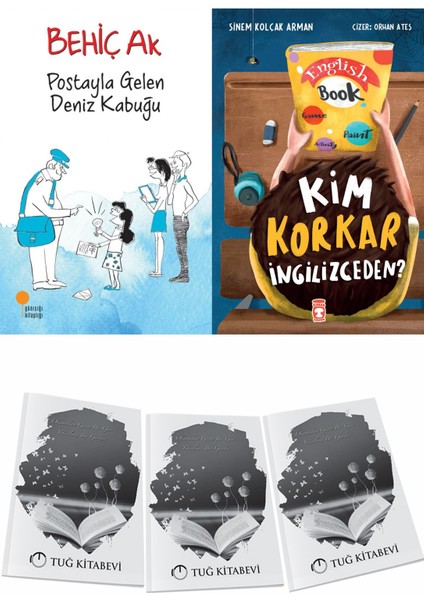 Postayla Gelen Deniz Kabuğu ve Kim Korkar Ingilizceden + Hediyeli