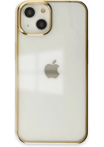 Newface iPhone 14 Kılıf Element Silikon - Gold