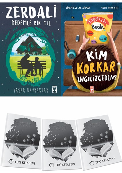 Zerdali Dedemle Bir Yıl ve Kim Korkar Ingilizceden + Hediyeli