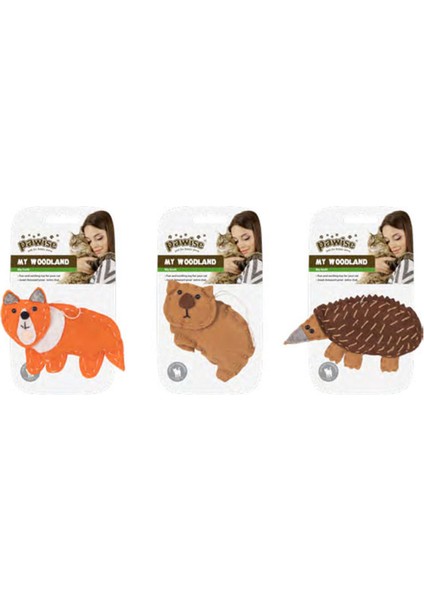 My Woodland Karışık Kedi Oyuncağı Dsdrn
