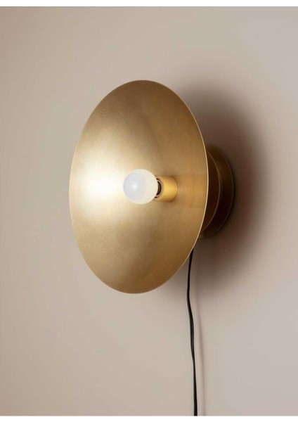 Retro Bronz Aplik Duvar ve Tavan Lambası, 30CM, Şık ve Şık Aydınlatma