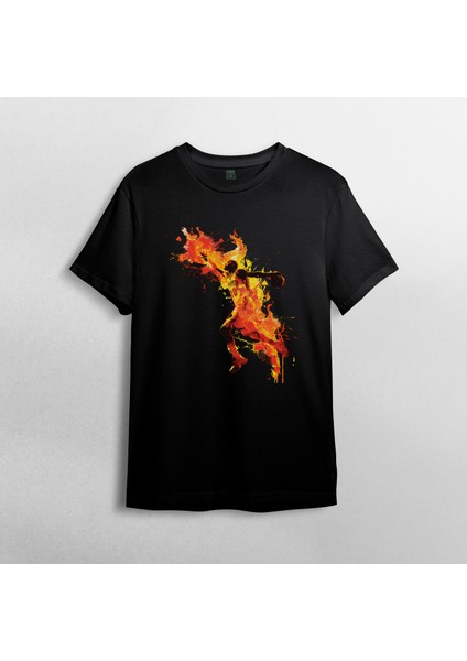 Basketbolcu - Basketbol - Basketball Unisex %100 Pamuklu Bisiklet Yaka T-Shirt Model 3 fiyatları