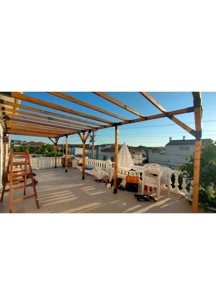 Siyah Pergule Pergola Kamelya Montaj Dikey Tutucu, Şık ve Dayanıklı Ürün fiyatları