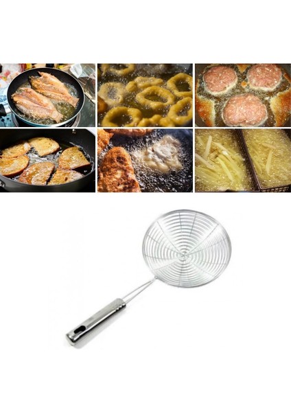 12 cm Çok Amaçlı Yağ ve Sıvı Süzgeci, Pratik ve Kullanışlı
