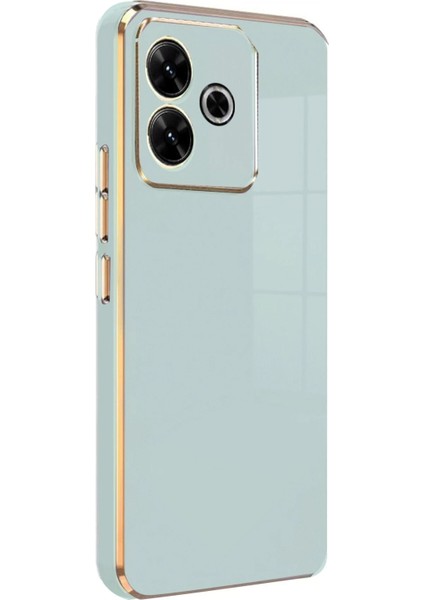 Xiaomi Redmi 13 4g Kılıf Volet Silikon - Açık Yeşil Dsdrn