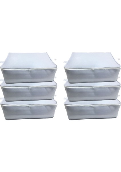 6'lı Gri Bazaaltı ve Çekyat Tipi Hurç, 62X44X22 Cm, Xlarge