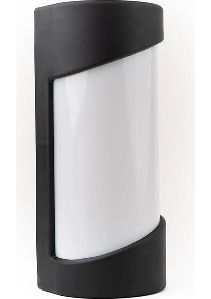 Karanlıkta Hareket Algılayan 24W Günışığı LED Aplik Siyah