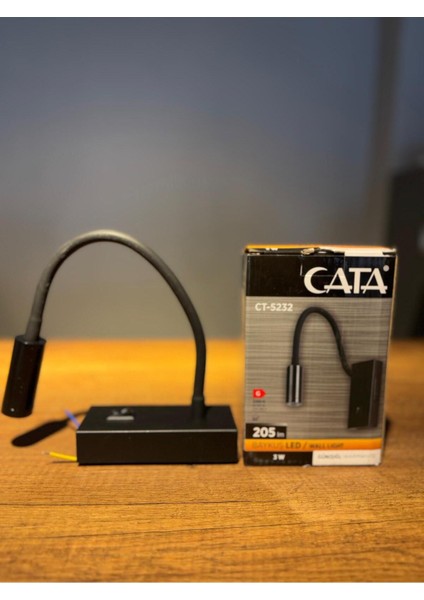 3W Baykuş LED Aplik Duvar Yatak Aydınlatması Siyah modelleri