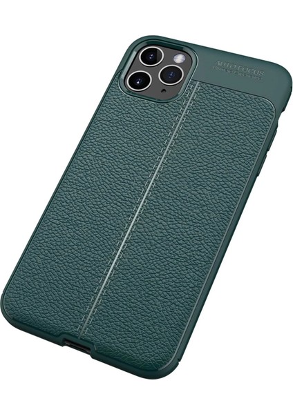 Newface iPhone 11 Pro Max Kılıf Auto Focus Kapak - Yeşil fiyatları