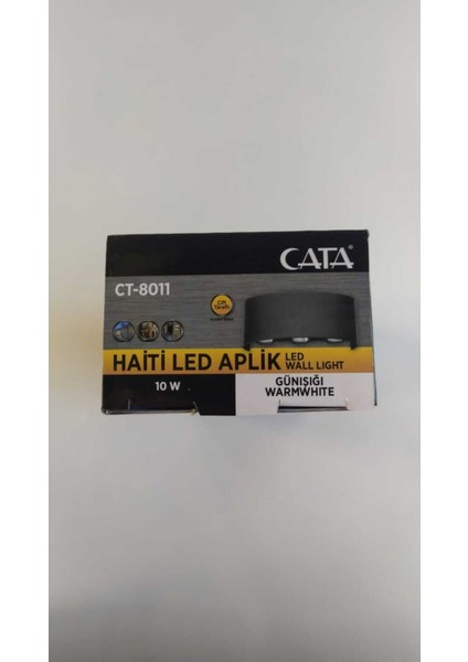 10W Siyah LED Aplik, Şık ve Enerji Tasarruflu Aydınlatma Seçeneği fırsatları