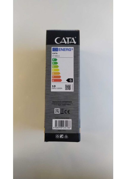 10W Siyah LED Aplik, Şık ve Enerji Tasarruflu Aydınlatma Seçeneği