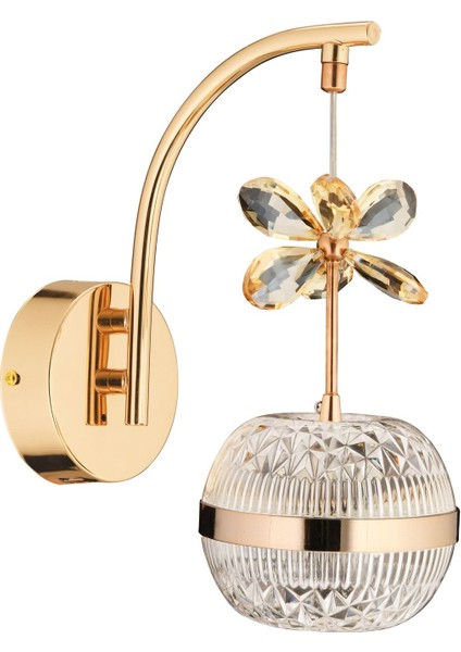 Şık Altın Renkli LED Aplik Iki Yönlü Aydınlatma, Modern ve Zarif Tasarım fiyatları