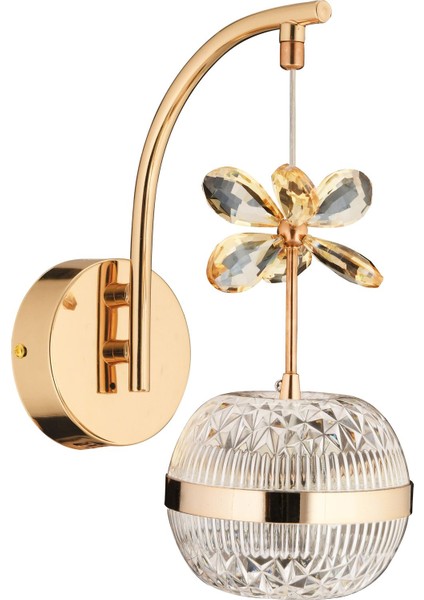 Şık Altın Renkli LED Aplik Iki Yönlü Aydınlatma, Modern ve Zarif Tasarım modelleri