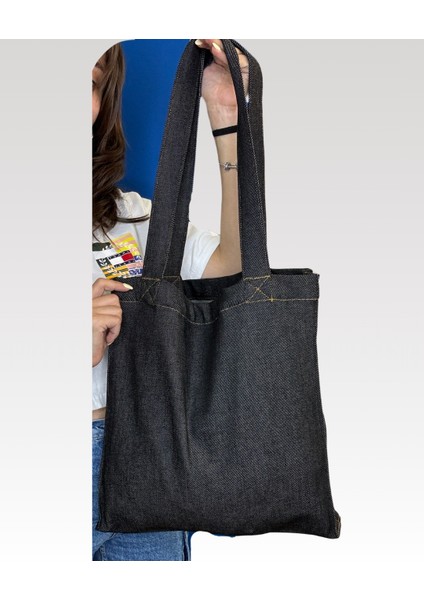 Kove Omuz Çantası-Düz Lacivert Saplı indirimleri