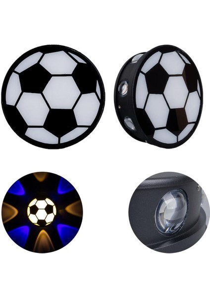 Mavi Futbol Topu Dekoratif LED Duvar Aplikasyonu, Gün Işığı Işıklandırma