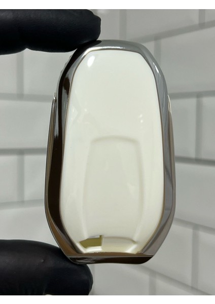 Opel Astra Corsa Mokka Grandland Vivaro Crossland Far Göstergeli Anahtar Kılıfı Beyaz Gold indirimleri