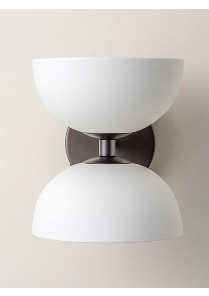 Şık Çift Başlı Modern Minimalist Duvar Aydınlatması, Siyah fırsatları