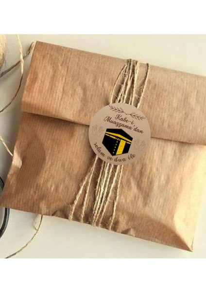 20 Adet Sticker Hac, Umre, Kabe, Dua Temalı Hediye Poşeti Etiketi Küçük Boy fiyatları