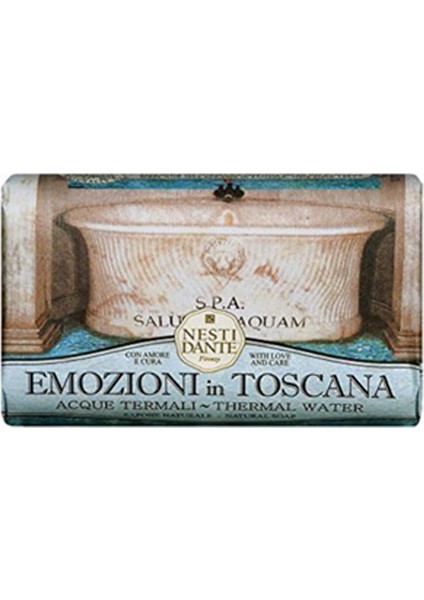 Emozioni In Toscana Acque Termal Katı Sabun 250gr | Nemlendirici | Mineralli Su