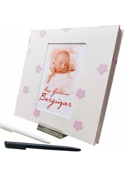 Hoş Geldin Bebek Anı Defteri (Baby Shower Anı Defteri)