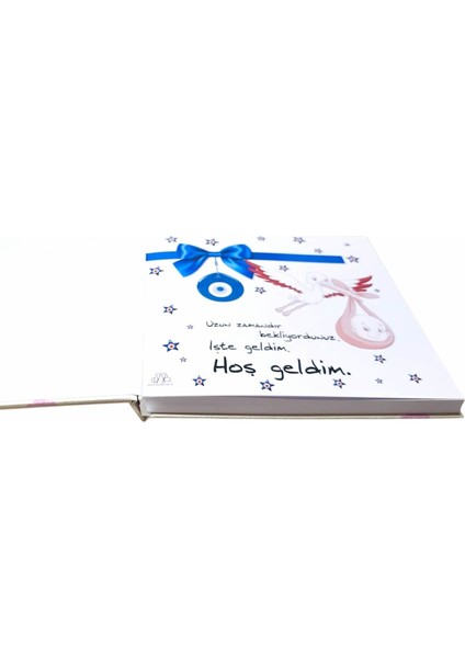 Hoş Geldin Bebek Anı Defteri (Baby Shower Anı Defteri) fırsatları