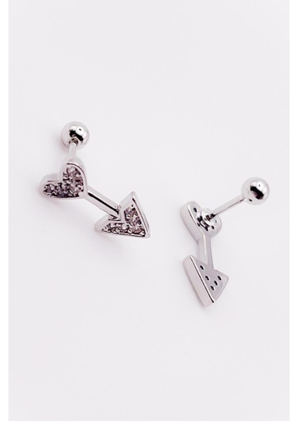 Cerrrahi Çelik Zirkon Taşlı ''eros'un Oku'' Tragus Helix Piercing (1ADET) fırsatları