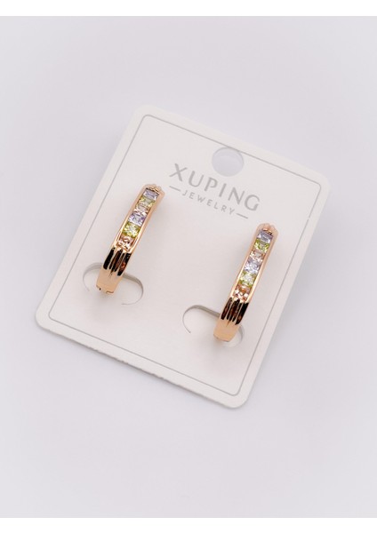 Özel Seri Taşlı Küpe Rose Gold fiyatları